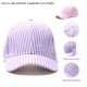 Gorro cap infantil cuadrille con moño x1u