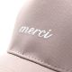 Gorro cap mujer bordada merci SKR x1u