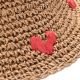 Sombrero mujer bombin corazon SKR x1u