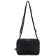 Organizador de Documentos WDLT con sistema RFID Negro con cierre, multiples compartimentos internos