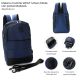 Matero mochila WDLT Urban Mode con portanotebook y correa bandolera 39x29x15 16 pulg. x1u