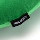 Almohadita de viaje Memory Foam Verde Esmeralda plegable Wanderlust 33x28cm x1u