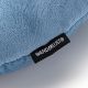 Almohadita de viaje Memory Foam Ice Blue plegable Wanderlust 33x28cm x1u