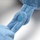 Almohadita de viaje Memory Foam Ice Blue plegable Wanderlust 33x28cm x1u