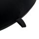Almohadita de viaje Memory Foam Negra plegable con estuche de guardado Wanderlust 30x30cm estuche