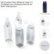 Set Envases Para Rellenar Viaje X 4 Unidades con almacenamiento de 60ml Wanderlust x1u