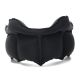Almohadita de viaje Inflable Negra con estuche de guardado-inflador Wanderlust 30x30cm estuche  24x