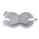 2 en 1 antifaz y almohada plegable con mosqueton SKR Kids Animalitos Abierta 30x18x5cm,Plegada 18x
