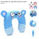 Almohadita de viaje SKR Kids Animalito 28x26cm x1u