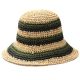 Sombrero piluso tejido rayas x1u