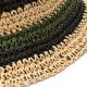 Sombrero piluso tejido rayas x1u