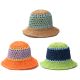 Sombrero piluso tejido bicolor x1u