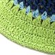 Sombrero piluso tejido bicolor x1u