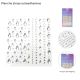 Plancha strass autoadhesivos x1u
