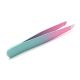 Pinza de depilar diseño bicolor x1u