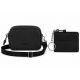 Set en caja SKR bandolera 21x14x7cm y llavero tarjetero x1u