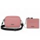 Set en caja SKR bandolera 21x14x7cm y llavero tarjetero x1u
