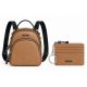 Set SKR Mochila doble función 20x19x18cm y llavero tarjetero x1u