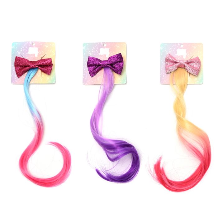 Pico infantil mariposa con pelo x1u