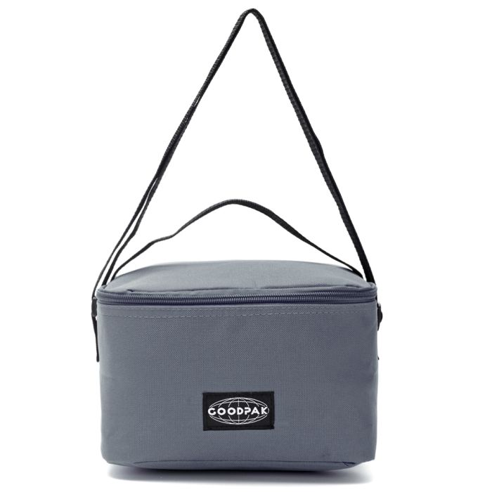 Lunchera Goodpak gris 14x22x15 cm; x1u