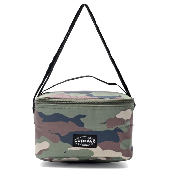 Lunchera Goodpak print camuflado 14x22x15 cm; x1u