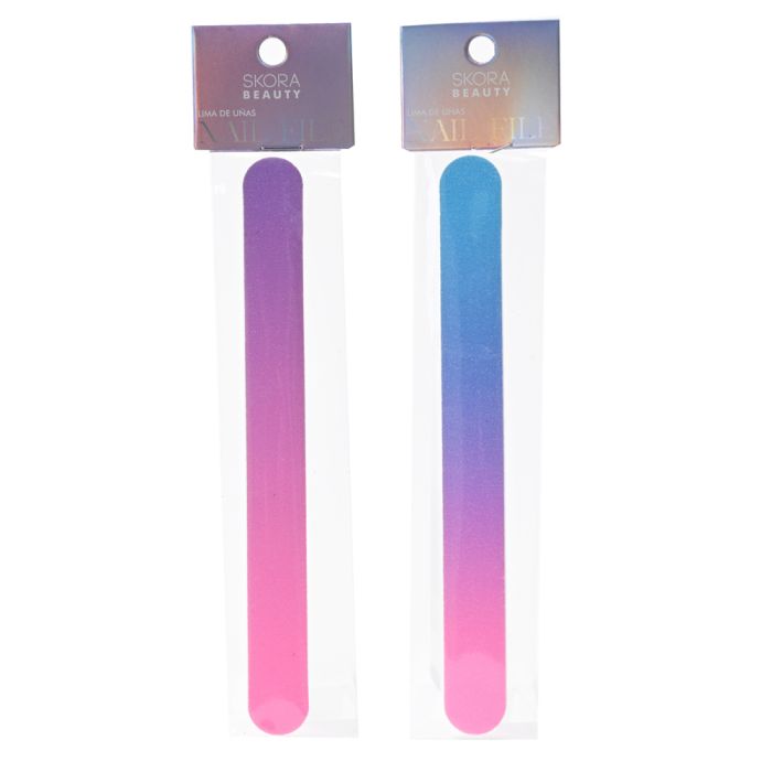 Lima para uñas profesional forma recta x1u