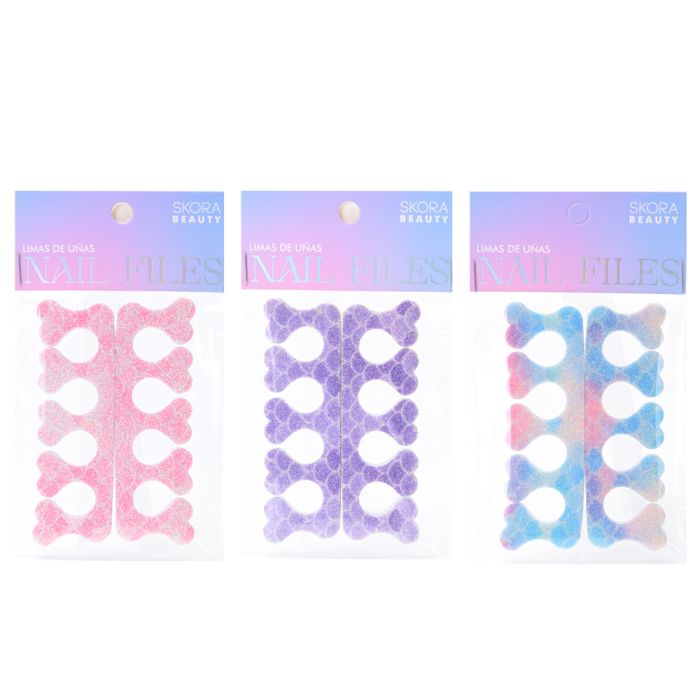 Separador de dedos pie para pedicuría estampado - x2u