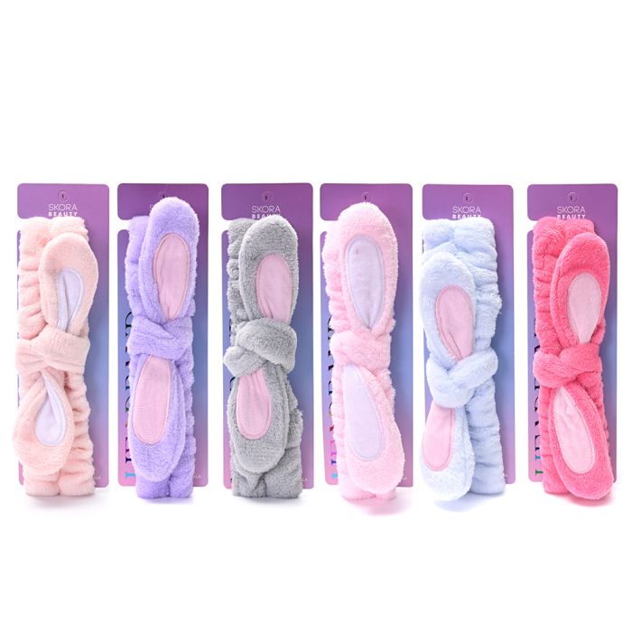 Vincha maquillaje skincare orejitas conejo - x1u
