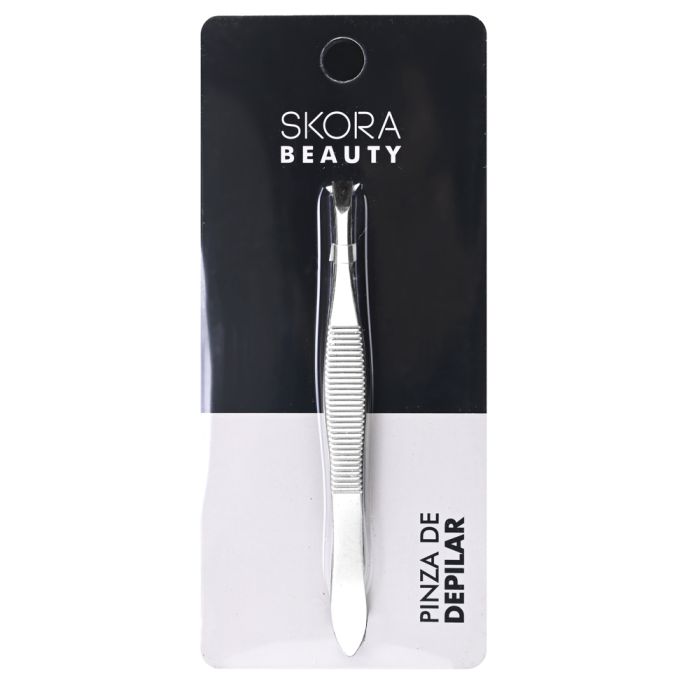 Pinza de depilar acero inoxidable x1u
