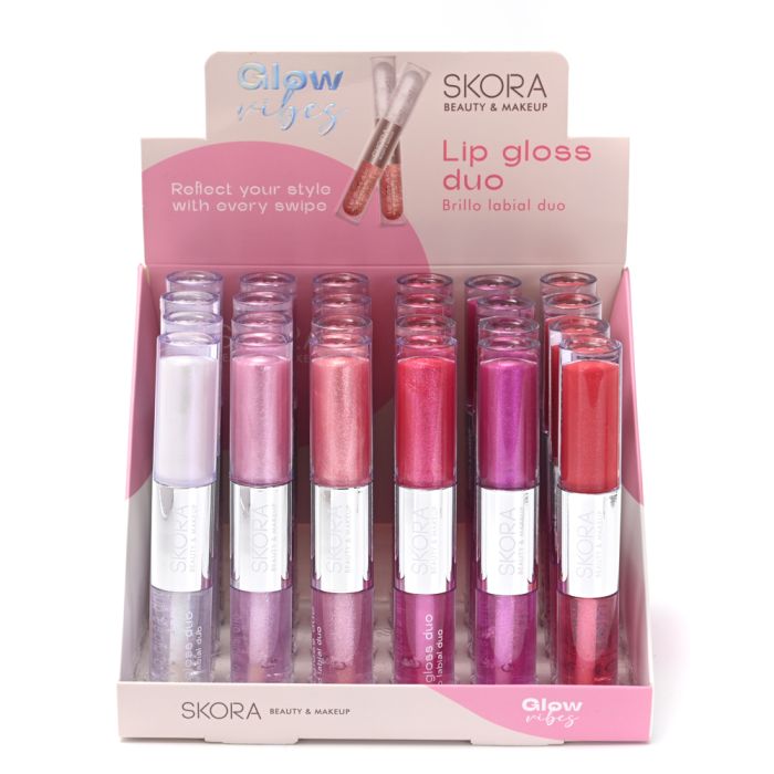 Brillo labial duo x24u.