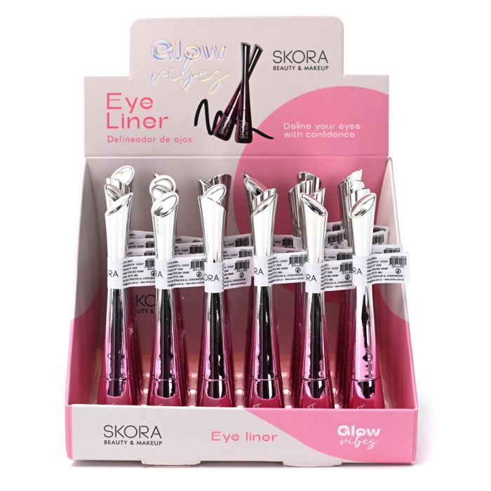 Delineador de ojos pluma x24u.