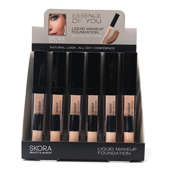 Maquillaje fluido con aplicador x24u.