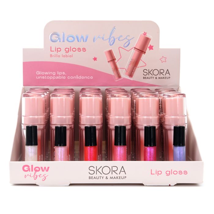 Brillo labial frutal x24u.