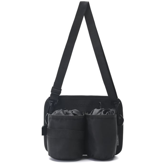 Organizador de viaje Bandolera Wanderlust para trolley de valijas. con multiples bolsillos y porta