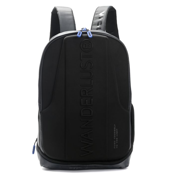 Mochila termoformada paletera Padel 3 compartimentos. Portanotebook. Organizadores internos. Zapate