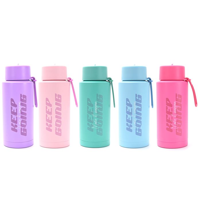 Botella termica con pico flip 1000 ml; x1u
