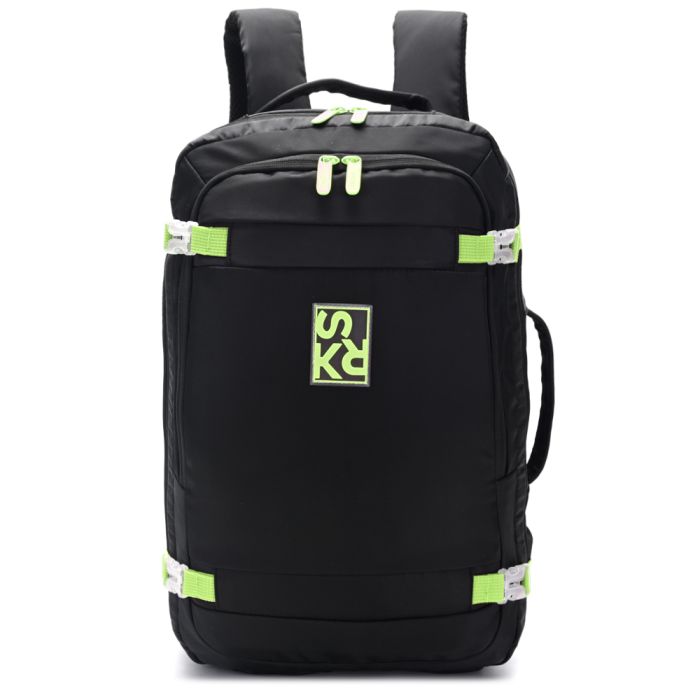 Mochila Travel Skora Smile 18 pulg con compartimento acolchado portanotebook.expandible. bolsillo