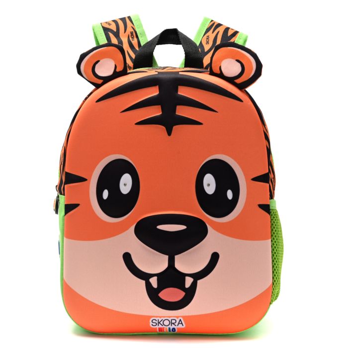 Mochila con luz Kawaii Dai termoformada 22x30x10cm 12 Pulg x1u.