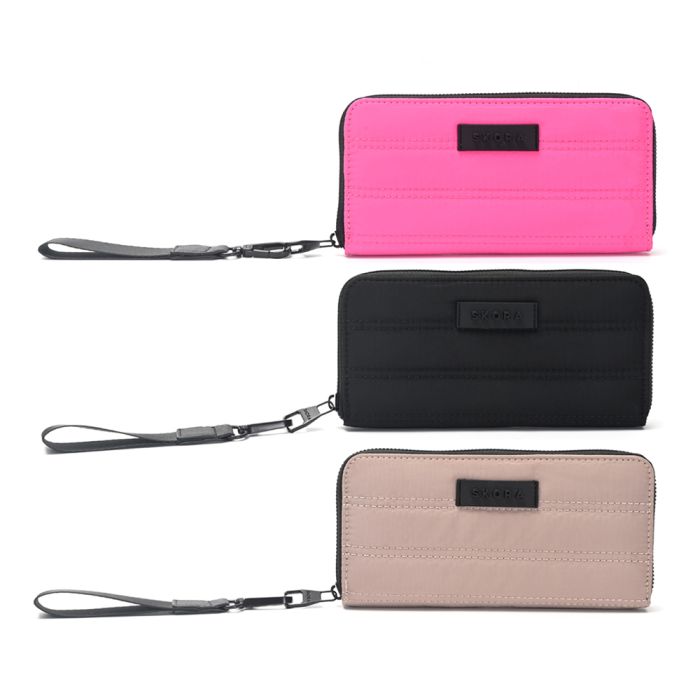 Fichero matelasse nylon con llavero 19x10cm en caja - x1u