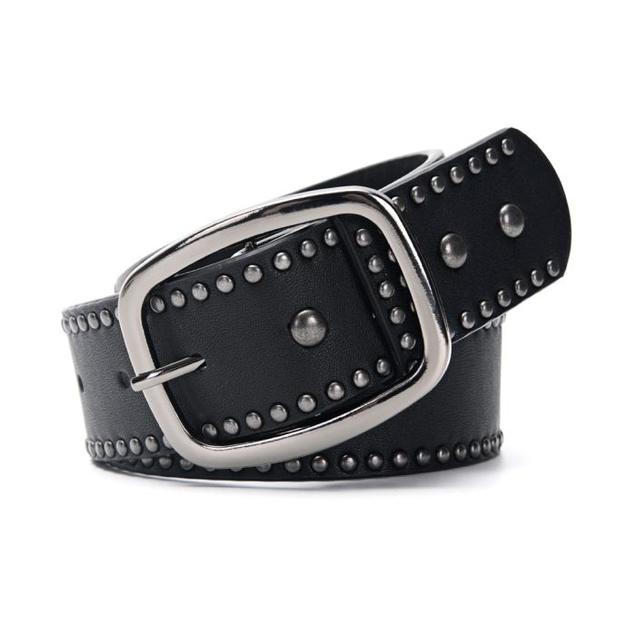 Cinto Levante con remaches 3.8cm. x1u.