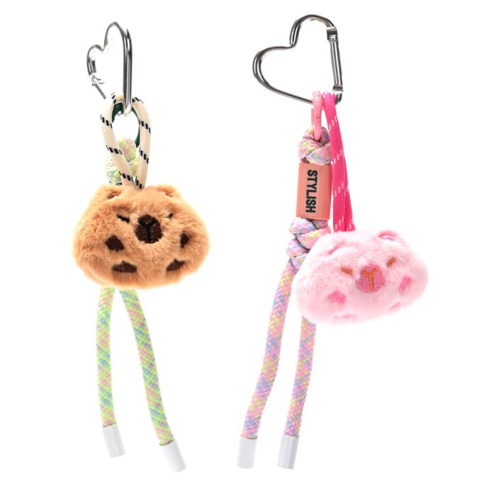 Llavero bag charm capibara 18.5cm x1u.