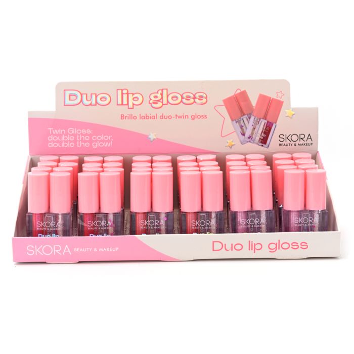 Brillo labial duo x24u