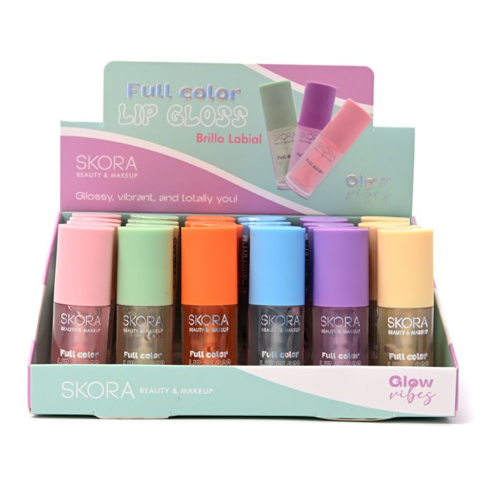 Brillo labial con aplicador x24u