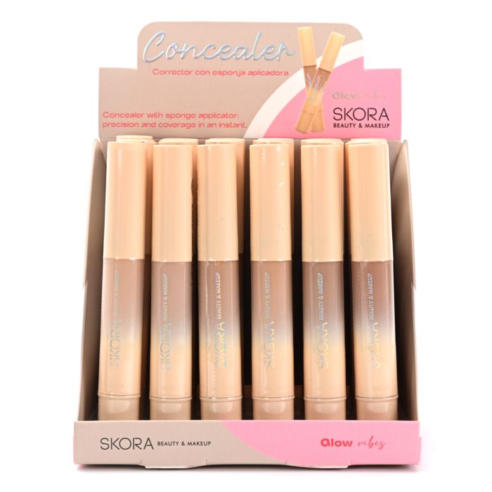 Corrector retractil con esponja x24u