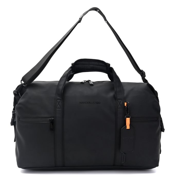 Weekender bag 43x30x17cm cm con bolsillos internos. bolsillo trasero y correa larga 17 pulg - x1u