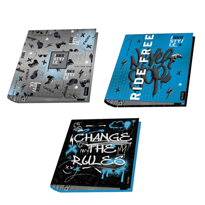 Carpeta escolar 3x40 Graffiti x1u.