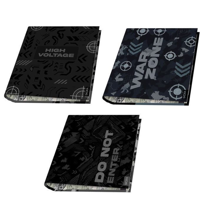 Carpeta escolar 3x40 Táctica x1u.