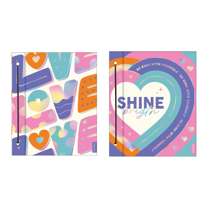 Carpeta escolar N3 Love x1u.