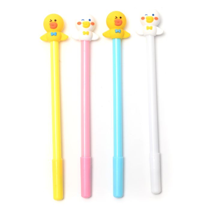 Lapicera patito pollito tinta azul x48 u.