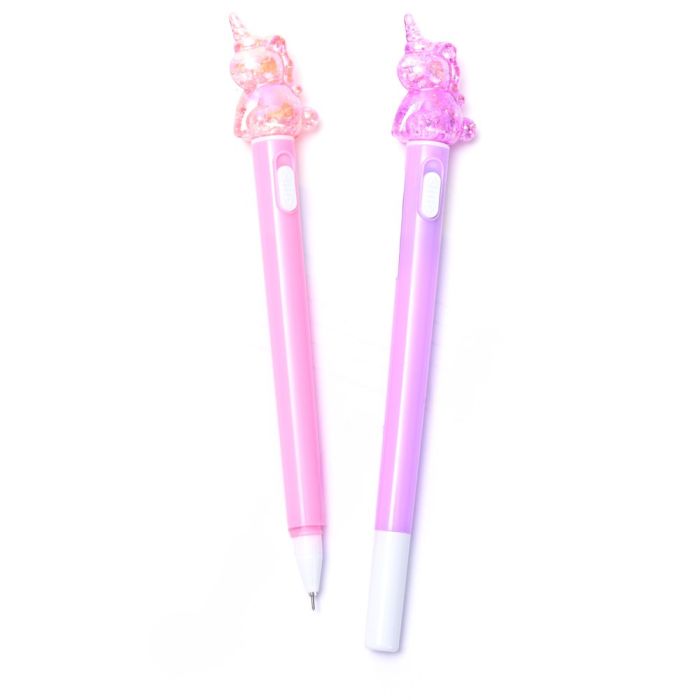Lapiceras unicornio con luz x36u.